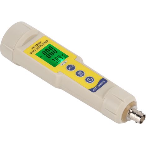 PH‑035HB Testeur de pH Professionnel, Mesure Précise du pH et Température pour Aquarium et Piscine (1/5)