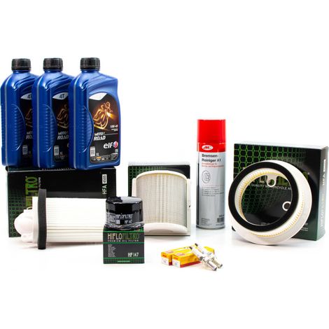 Kit Entretien Révision pour YAMAHA XP 500 TMAX de 2007 - Huile ELF MOTO 4 ROAD 10w40 3L