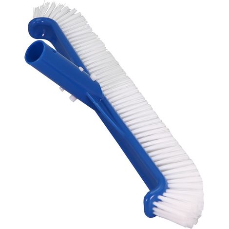 Brosse de piscine 43cm – Poils en nylon pour nettoyage efficace – Fixation clip sur manche standard – Compatible tous modèles (1/5)