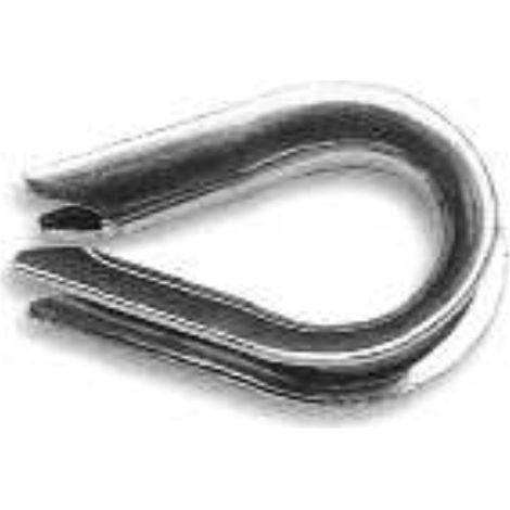ORECA - 2 REDANCE PER FUNI METALLICHE INACCIAIO INOX - 6MM