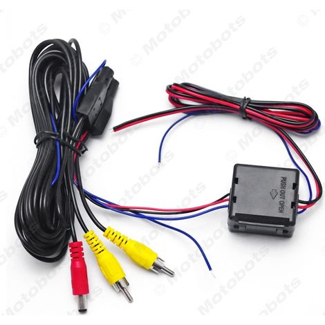 Applicable to Volkswagen and Skoda rearview camera reversing image dedicated video harness with relay (1/4)