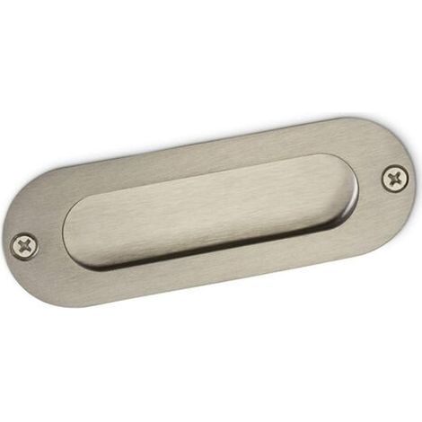 Poignée Encastrée Pour Porte Coulissante - Acier Inoxydable Brossé - Longueur 120 mm - Entraxe 108 mm - Poignée Encastrée (1/5)