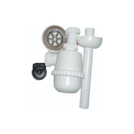Sifone con piletta per lavello di Ceramica Galassia