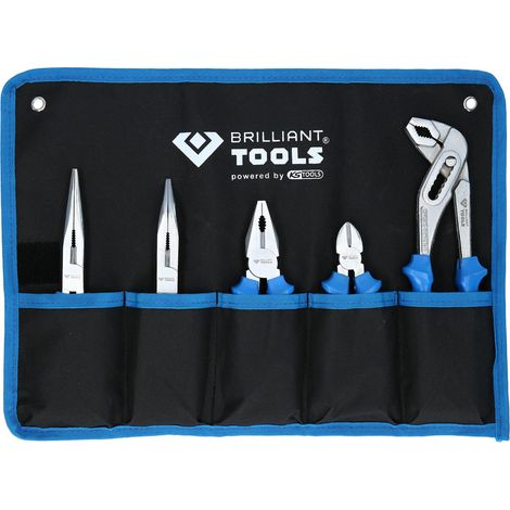 BRILLIANT TOOLS Juego de alicates de 5 piezas - BT060005 (1/4)