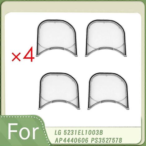 Filtre à peluches pour sèche-linge 5231EL1003B (référence AP4440606 PS3527578) - 4 pièces (1/5)