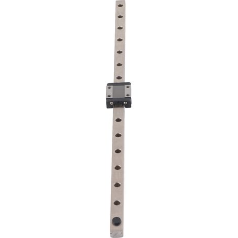 Guide de Rail linéaire, haute précision, Stable, robuste, Durable, petit guidage coulissant léger pour projet de bricolage CNC 400 mm