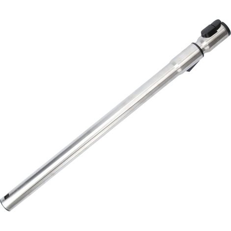 Teleskoprohr, passend für alle Miele Staubsauger (z. B. S2, S4, S5, S6, S8, C1, C2, C3), aus Edelstahl, mit Klickfunktion (1/4)