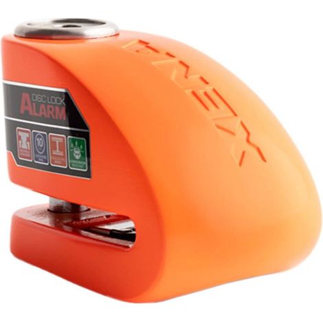 XENA - Antivol Moto Bloque Disque Alarm 120 dB XX10 Acier 10mm - Classe SRA - Orangeabc100010843500000 (1/4)