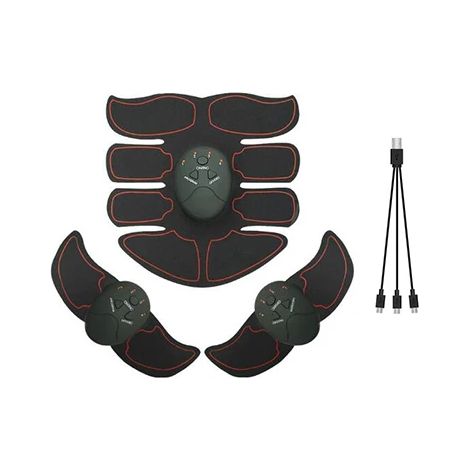 Filiyano-Stimulateur musculaire abdominal USB sans fil avec bracelet de tonification00089