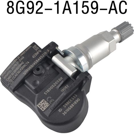 Le capteur de pression des pneus 8G92-1A159-AC convient au système de surveillance de la pression des pneus de la Ford Mondeo. (1/5)