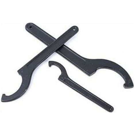 Clé Crochet Réglable - 45 À 52 Mm - Pour Écrous Ronds Et Couvercles De Compteurs D'eau - Machines-outils Véhicules - 1 Pièce (1/4)