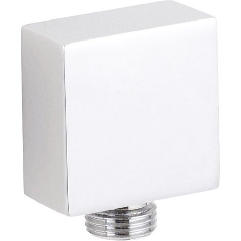Nuie Chrome Square Outlet Elbow - A3245 (1/2)