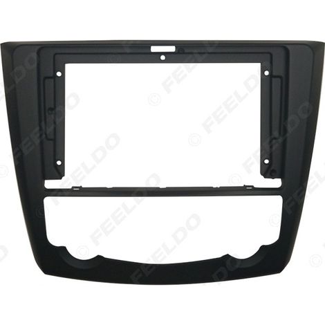 Versatile frame for Renault Koleos 2016, large format 9-inch Android navigation screen, audio/video modification frame. (1/5)