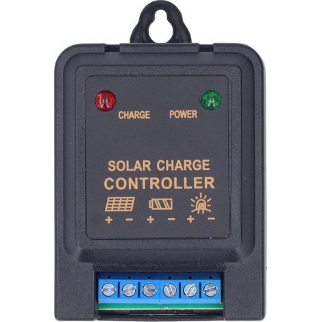 TOPINCN Réglementation de Batterie Solaire Contrôleur 3A Contrôleur pour la DéCharge de Solaire Contrôle de la Lumière de Matériau ABS 12V ABS (1/5)