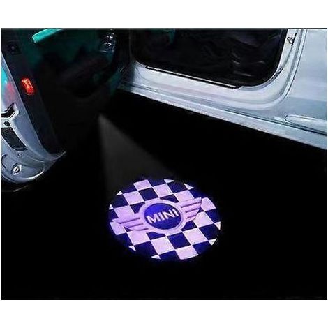 Geeignet für Mini Cooper, Begrüßungslicht, Projektionslicht, modifizierte LED-Laser-Türleuchte (2er-Set) (1/5)