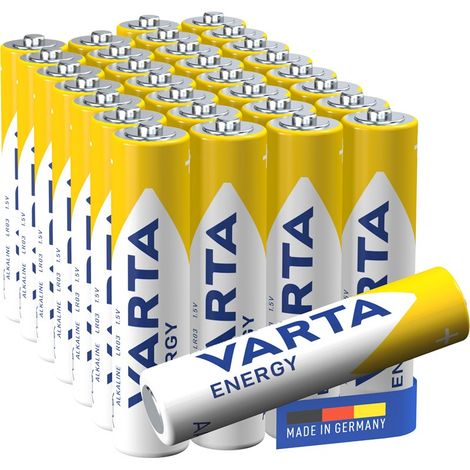 Varta Confezione 30 Energy AAA Alcalina M Stilo (1/6)