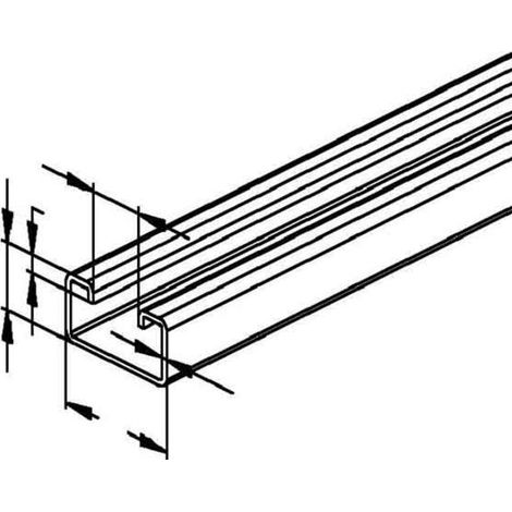 Niedax Ankerschiene 2986/2 FO 2 Stk