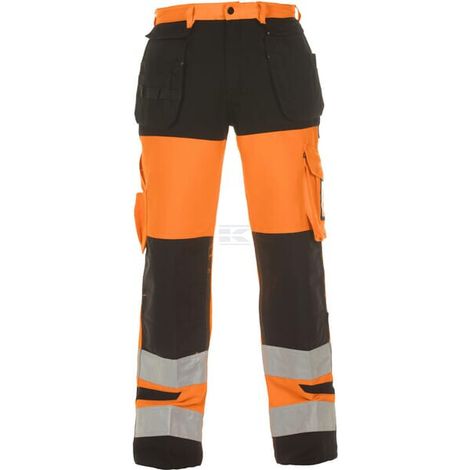 Pantaloni taglia: M 50 Alta Visibilità arancio-nero Trendy High Visible Line by Hydrowear HYDROWEAR 044474OB50 (1/2)
