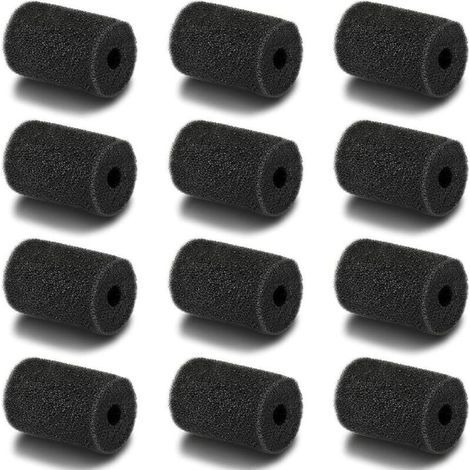 Pack de 12 brosses en mousse pour robot de piscine Polaris 180, 280, 360, 380, 480, 3900 Sport – Mousse filtrante résistante à l'eau (1/4)