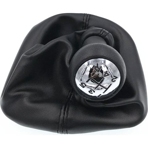Ulisem Pommeau de levier de vitesse 5 vitesses en tissu pour Citroën C3 C5 XSARA et Peugeot 207 307 406 (1/5)