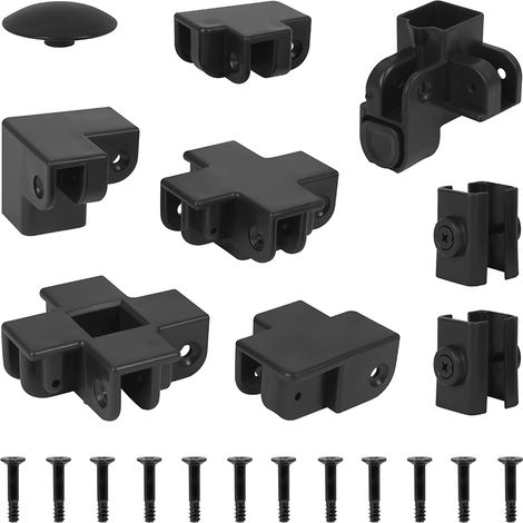 Vonroc – Ensemble de connecteurs de cadre pour tente de réception – 8 pièces – Montage rapide et stable – Accessoire de bâche