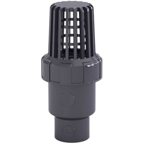 Clapet pied clapet anti retour a boule aspiration 32 mm clapet crepine anti retour antiretour pvc piscine pompe (Diamètre Intérieur 32mm) (1/4)