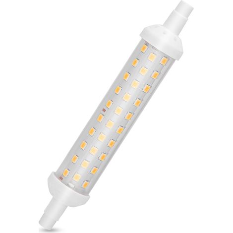Ampoules LED AC220V 9W R7S à angle de faisceau de 360°, type « maïs », pour la maison, l'hôtel, le bureau ou le magasin, lumière chaude. (1/5)