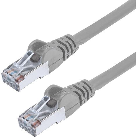 INTELLINET Cavo Patch Categoria 5E schermato FTP Grigio 2 mt. (1/5)
