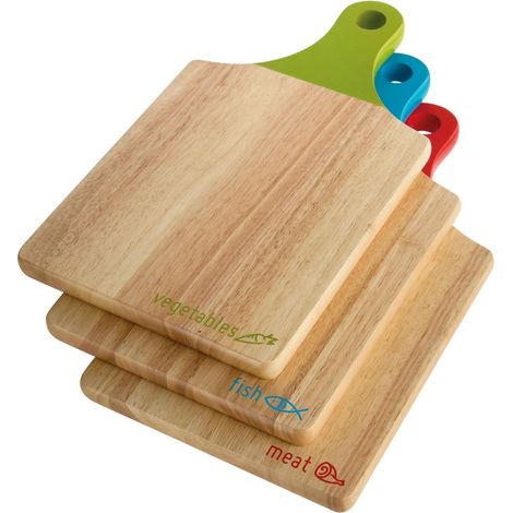 Premier Housewares Icon Paddle Chopping Boards - Set of 3 (1/5)