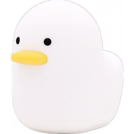 BEBUSINGOTO Luz nocturna LED, linda luz de sueño de patito bebé con temporizador táctil (1/5)