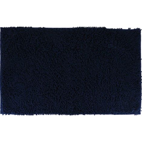 Mikrofaserteppich kleine raupe 50x80 cm - marineblau - Tendance