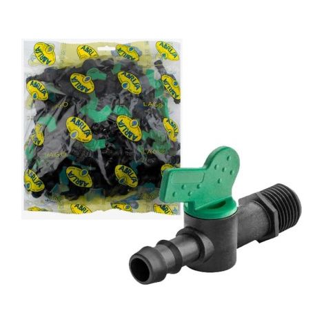 Ersatzschlüssel 1/2"-Außengewinde, grün, 50 Stück – 16 mm – PP (1/3)