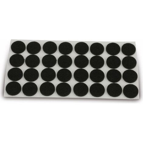 EUROTOOLS patins en feutre 347-NBFR, Ø 20 mm, 32 pièces (1/2)