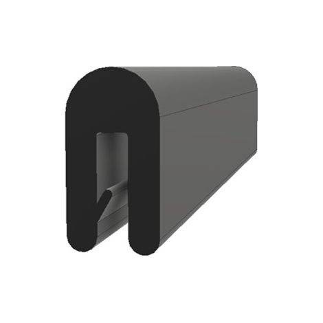 Protection de bordure RS PRO noir, 20m x 12 mm x 6mm ( Prix pour Bobine de 20 Mètres )