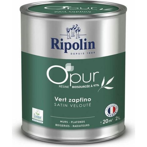 Ripolin O'PUR Innenfarbe seidenmatt grün zapfino 3,32L