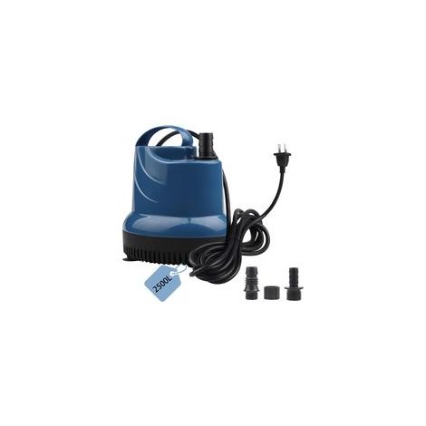 Mini pompe immergée 2500 L/H 40W – Hauteur de refoulement 2,3 m – Câble 2,5 m – Pour aquarium, étang, fontaine (1/5)