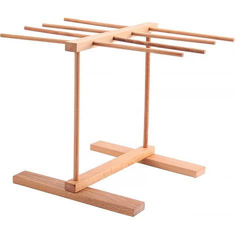 Séchoir à pâtes en bois, pliable, 30 x 28 cm, pour pâtes maison (1/5)
