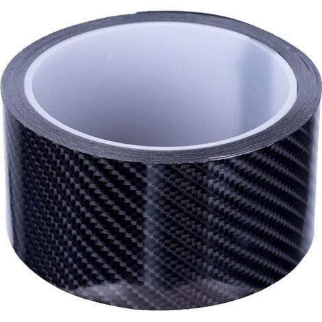 Autocollant Voiture Stickers Fibre de Carbone Film Adhésif Vinyle Auto à l'eau sans Bulle Imperméable Moto Véhicule Noir 5CM3M,Superma (1/5)