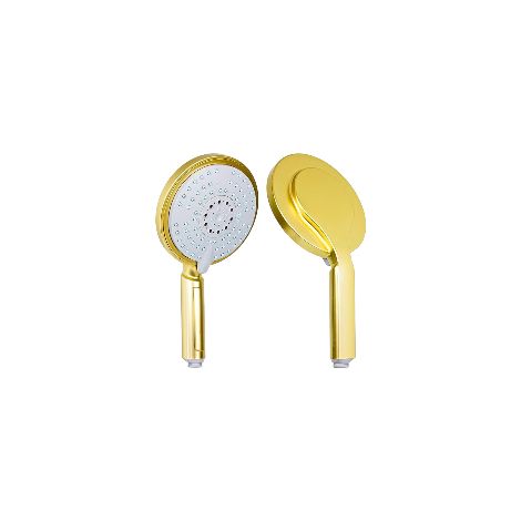 Douchette d'hydromassage 3 jets or