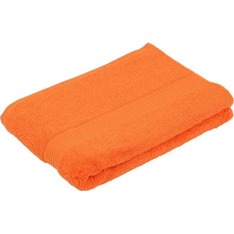 Lot de 1 Serviette de bain, Coton 100%, Rayures lilas blanc violet, 70x140 cm, Salle de bain (1/3)