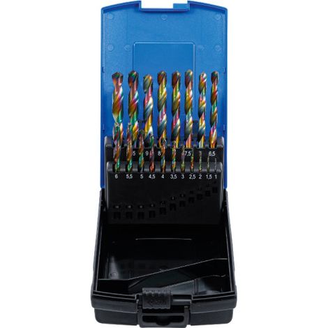 BGS Juego brocas espiral HSS 1 - 10 mm 19 pzs. - 2014 (1/6)
