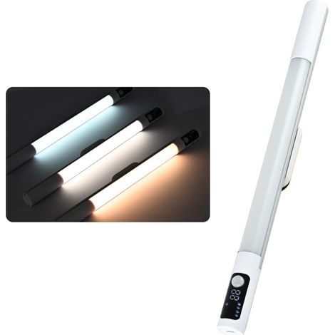 Détecteur mouvement lampe placard variable lampe penderie éclairage sous-meuble 3 températures couleur avec afficheur numérique (1/3)