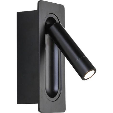 Bedroom rotatable reading lamp guest room recessed wall lamp led bedside wall lamp (1/3)