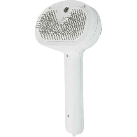 1 Brosse vapeur 3-en-1,rechargeable,réservoir 30ml,pour chats et chiens,poils courts et longs (1/5)