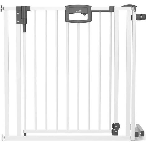 [NEUWERTIG] B-Ware Geuther Treppengitter 4793+ WE Easylock Schutzgitter Treppenschutzgitter weiß (1/2)