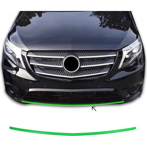 Garniture de Pare-chocs Avant Compatible avec Mercedes Vito 2014-2019 Moulure Bande en Acier Inox (1/5)