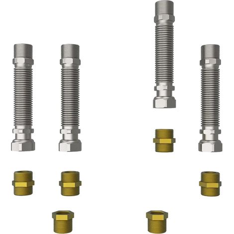 Vaillant Anschlussset für R- und X-Stationen 4 Stück, flexibel, 8000014401