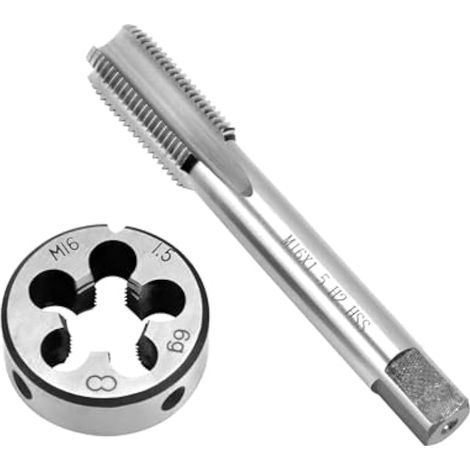 Taraud M16x1.5mm, jeu de tarauds et filières (1/5)