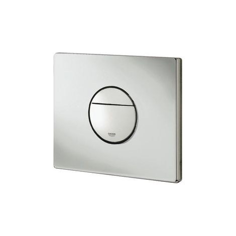 Plaque de commande WC 38765P00 – Finition brillante GROHE StarLight® – Actionnement double volume – Montage horizontal ou vertical (1/5)