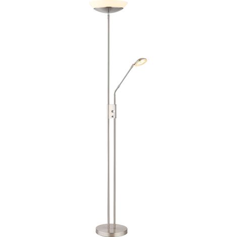 Globo - lámpara de pie - Ganina - níquel - metal - Ø 29cm - LED -